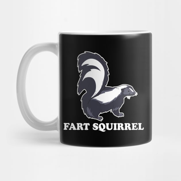 Fart Squirrel Skunk by Portals